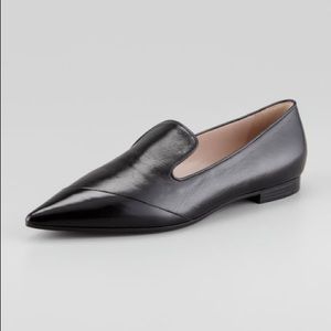 Miu Miu pointy loafers